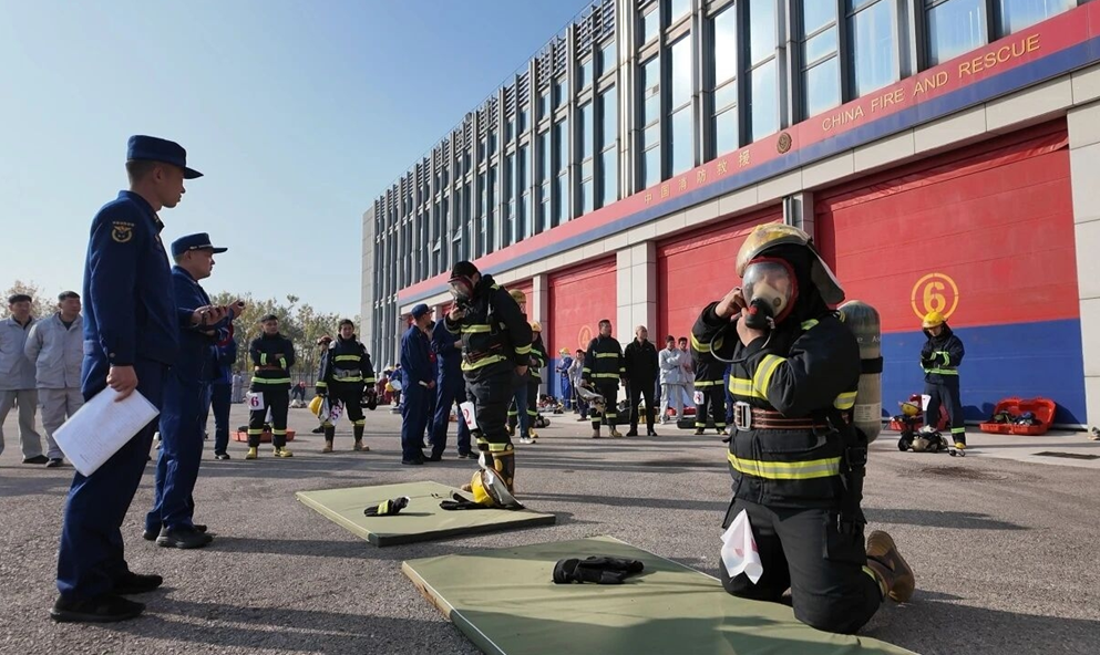 山東海利爾在濱海區(qū)消防月比武競賽中斬獲榮譽(yù)