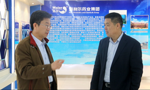  城陽副區(qū)長李玉海一行到集團調研