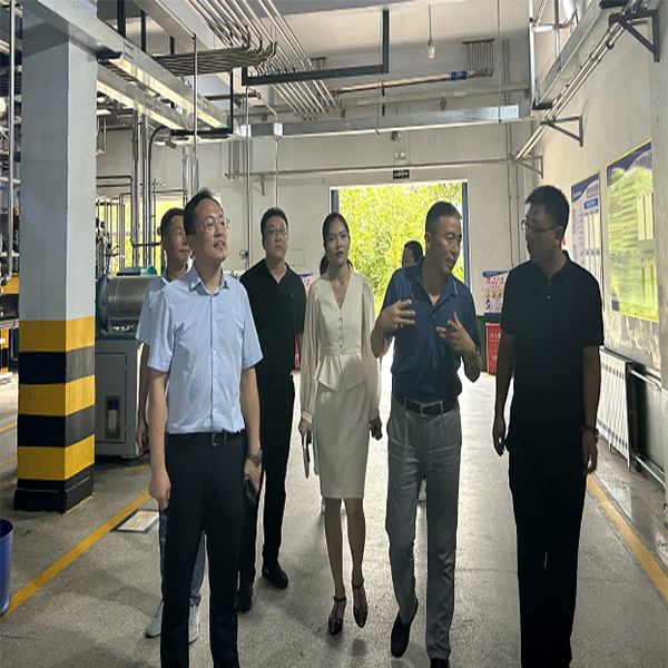 萊西市科學(xué)技術(shù)協(xié)會(huì)孫主席及店埠人大李主席一行來(lái)奧迪斯工廠參觀調(diào)研