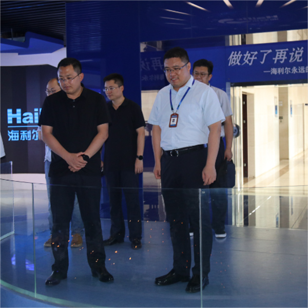 青島萊西市賈濤副市長一行來集團(tuán)參觀調(diào)研